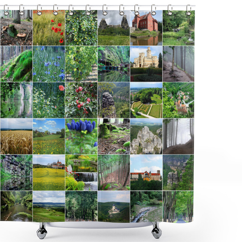 Personality  Trip To The Czech Republic Shower Curtains