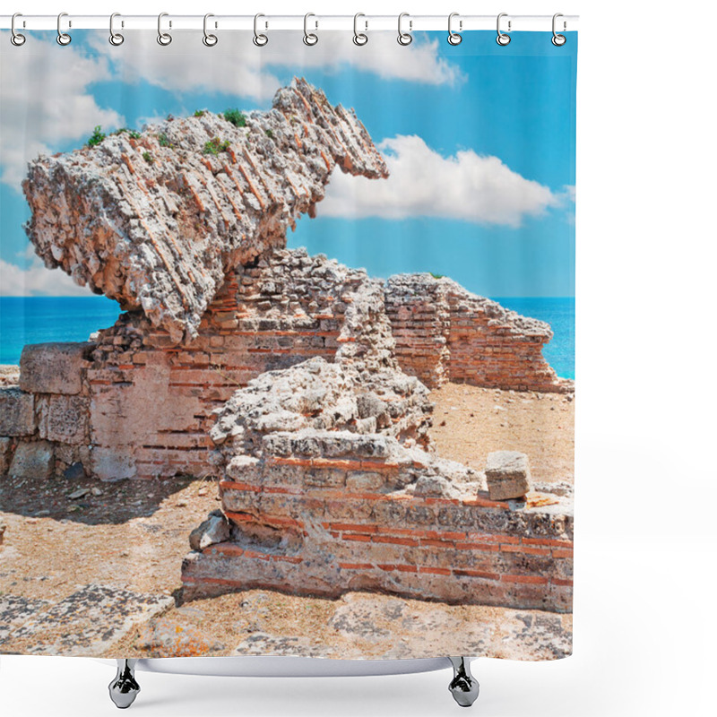 Personality  Summer In Tharros Shower Curtains