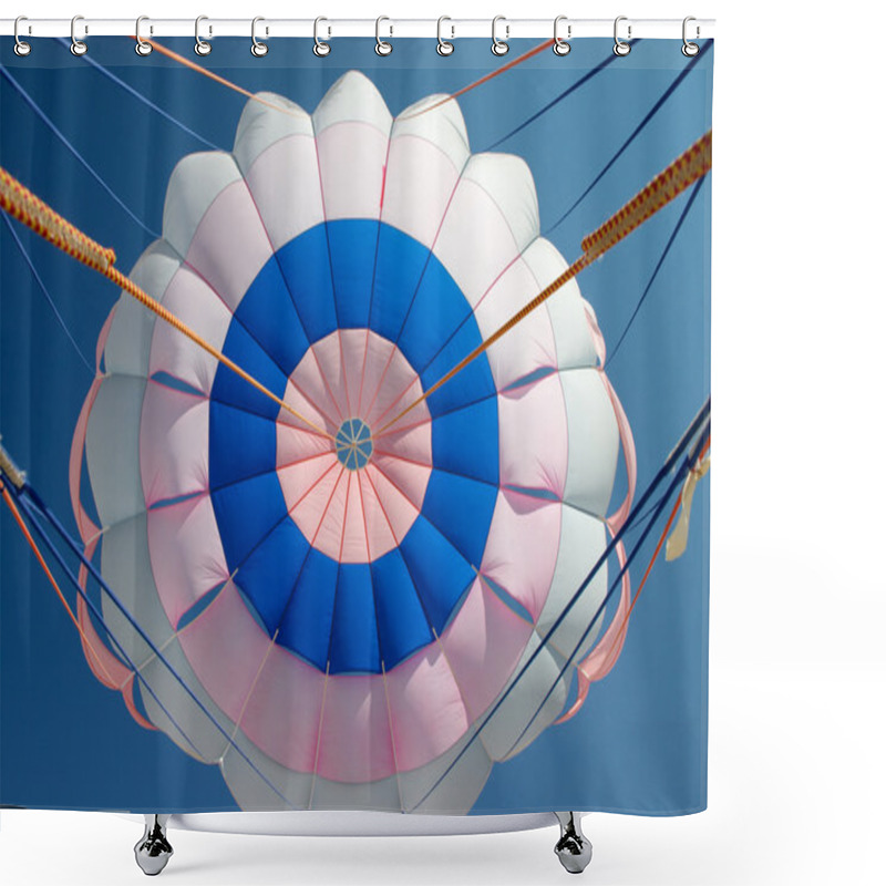 Personality  Bright Parachute Canopy Shower Curtains