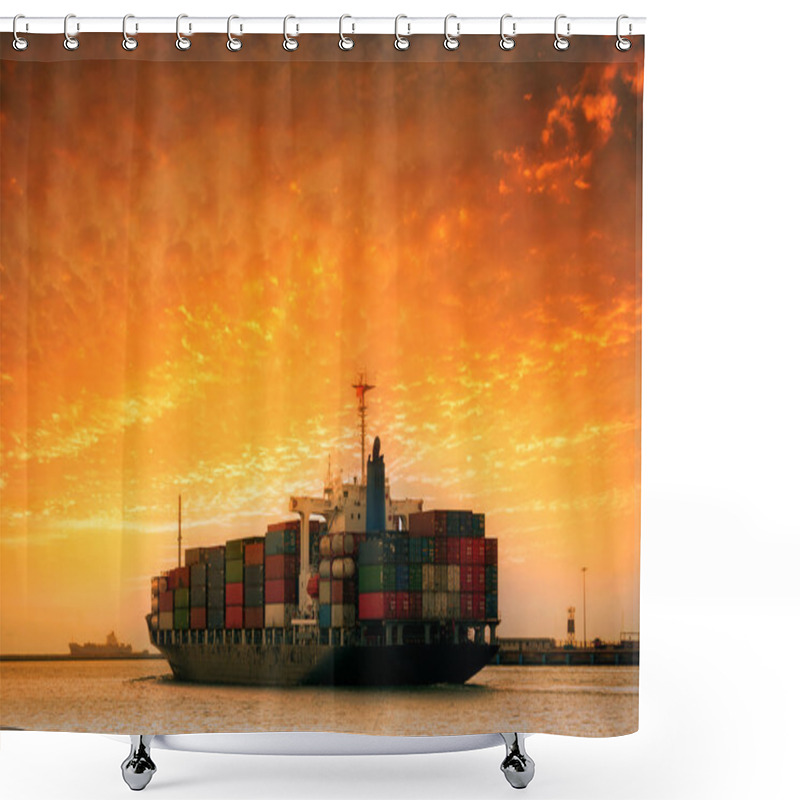 Personality  Cargo Container Shower Curtains