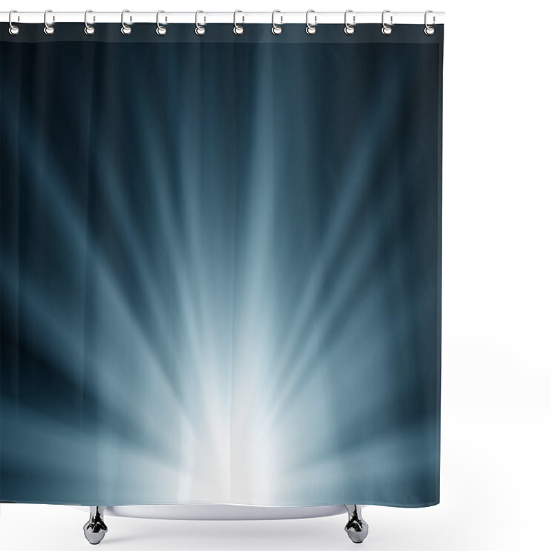 Personality  Sunbeam Shower Curtains