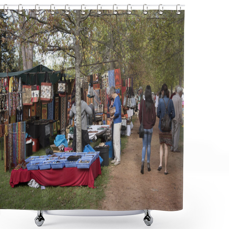 Personality  Country Craft Market In Somerset West South Africa Shower Curtains