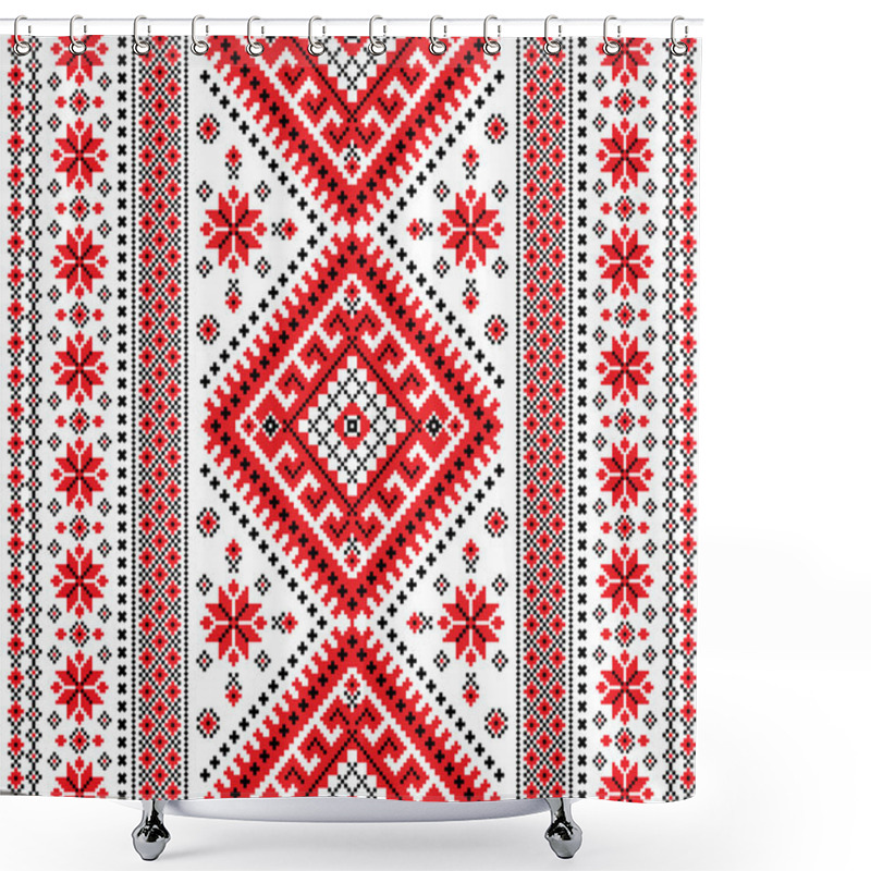 Personality  Ukrainian Ornament  Shower Curtains