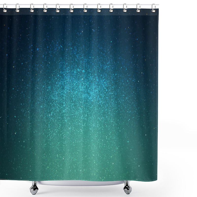 Personality  Night Sky With Stars As Background. Universe Shower Curtains