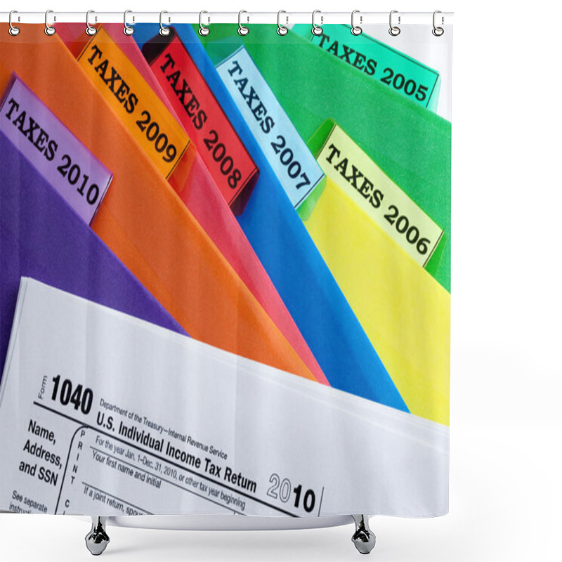 Personality  2010 Taxes Shower Curtains