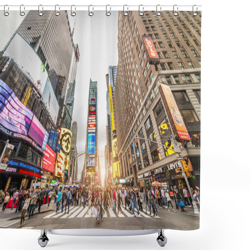 Personality  Times Square,New York Shower Curtains