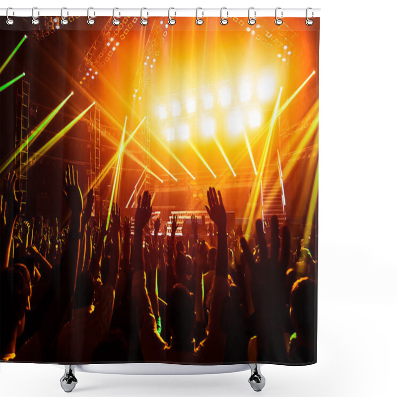 Personality  Rock Concert Shower Curtains