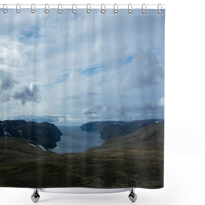 Personality  North Cape, Norway Shower Curtains