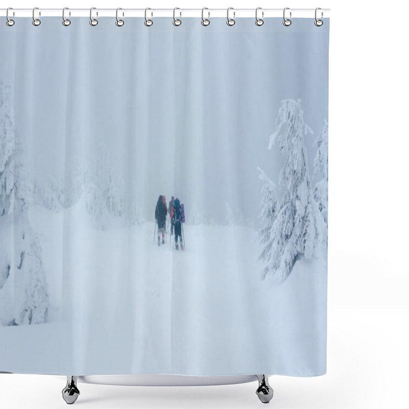 Personality  Mountaineers Shower Curtains