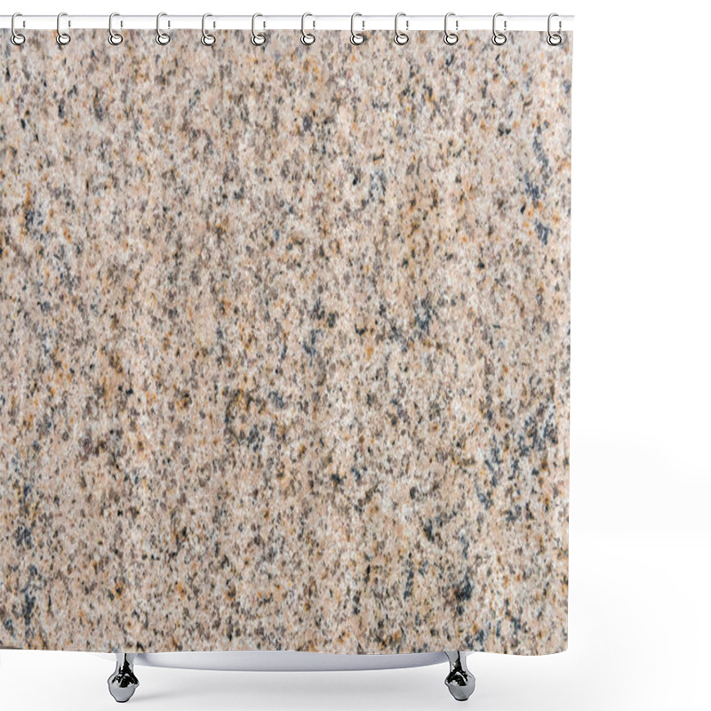 Personality  Beige Granite Stone Wall Background  Shower Curtains