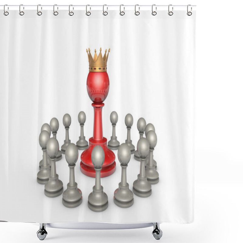 Personality  Parliamentary Elections Or The Political Elite (chess Metaphor) Shower Curtains