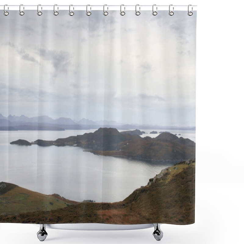 Personality  Scottish Coastal Landscape Shower Curtains