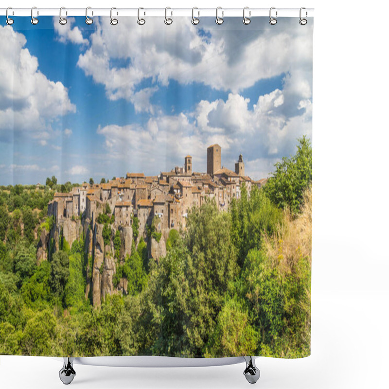 Personality  Medieval Town Of Vitorchiano In Lazio, Italy Shower Curtains