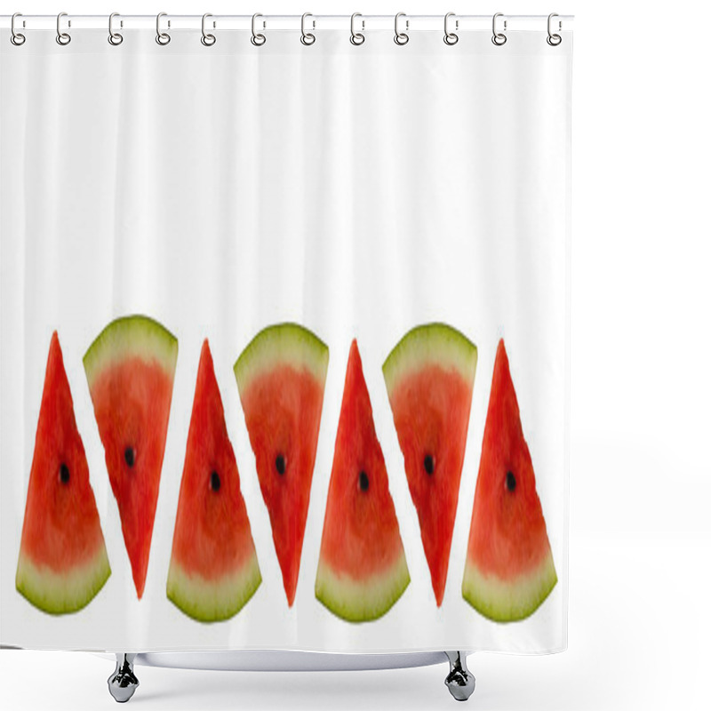 Personality  Slices Of Watermelon Shower Curtains