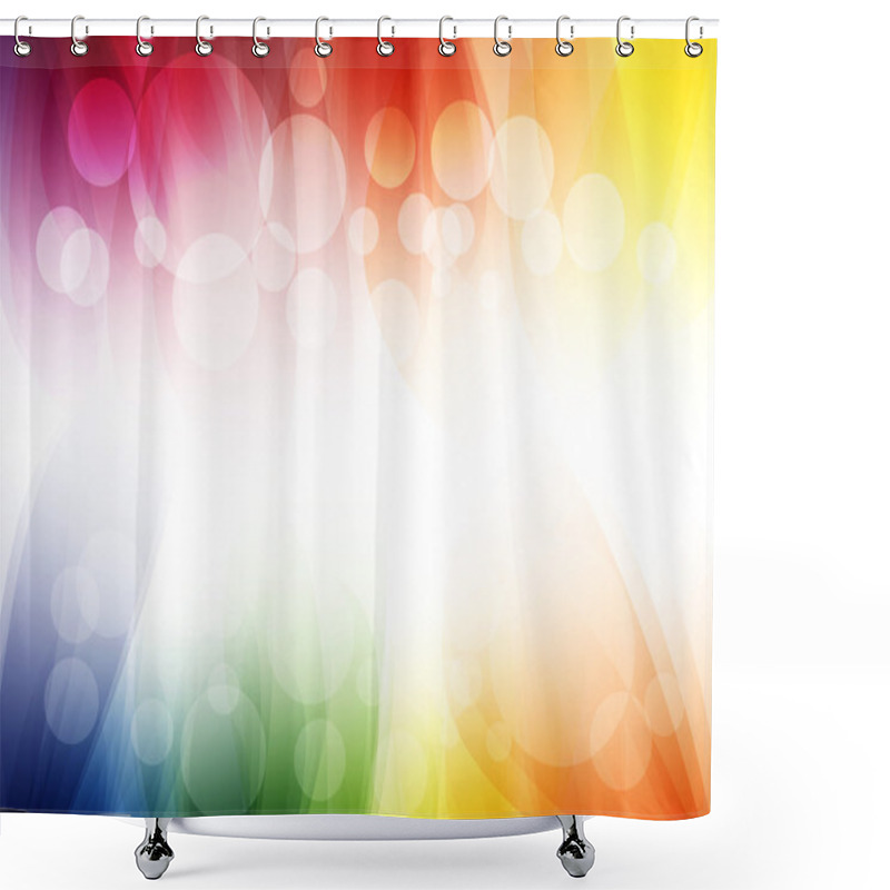 Personality  Abstract Soft Vector Background Shower Curtains