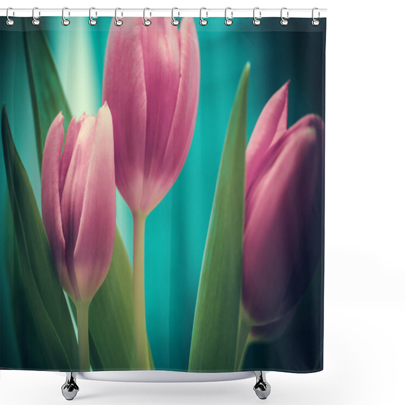 Personality  Tulips Shower Curtains