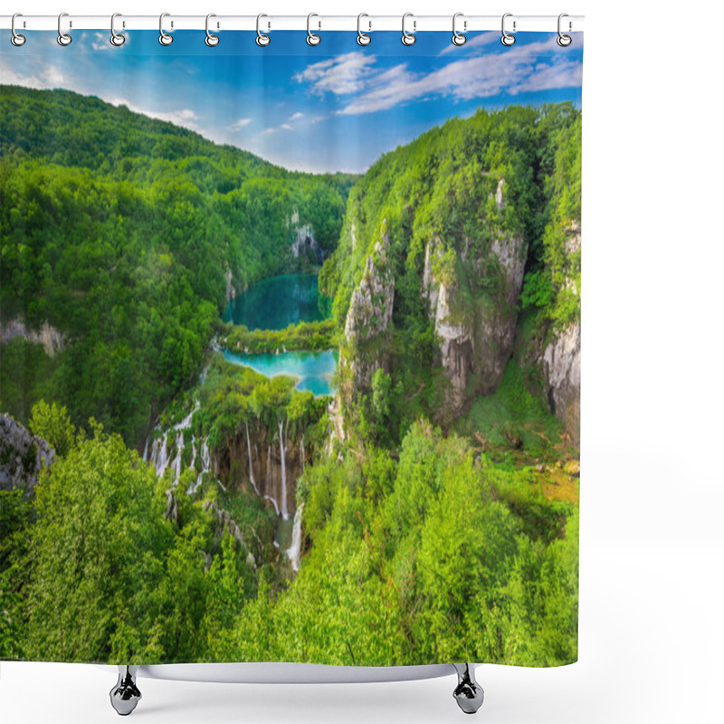 Personality  Plitvice Lakes NP From Vidikovac Point,  Croatia Shower Curtains