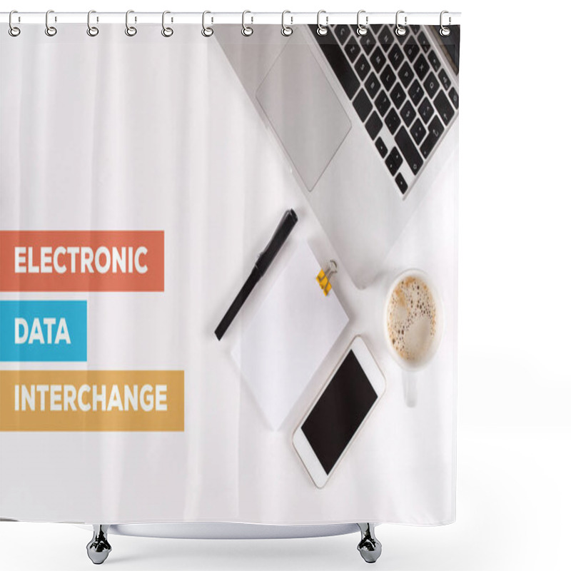 Personality  ELECTRONIC DATA INTERCHANGE CONCEPT Shower Curtains