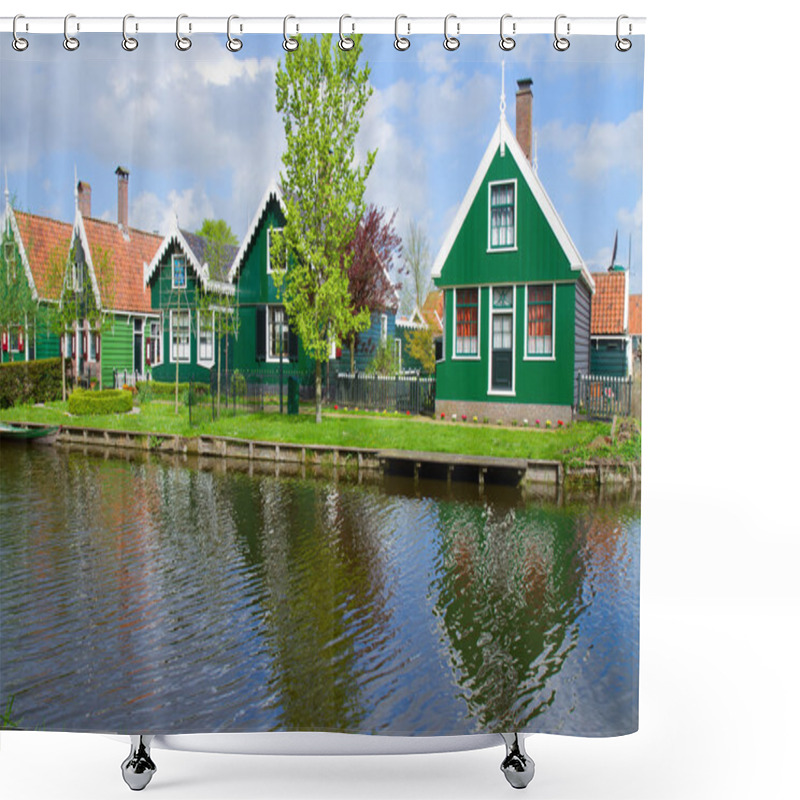 Personality  Old Houses Of Zaanse Schans, Netherlands Shower Curtains