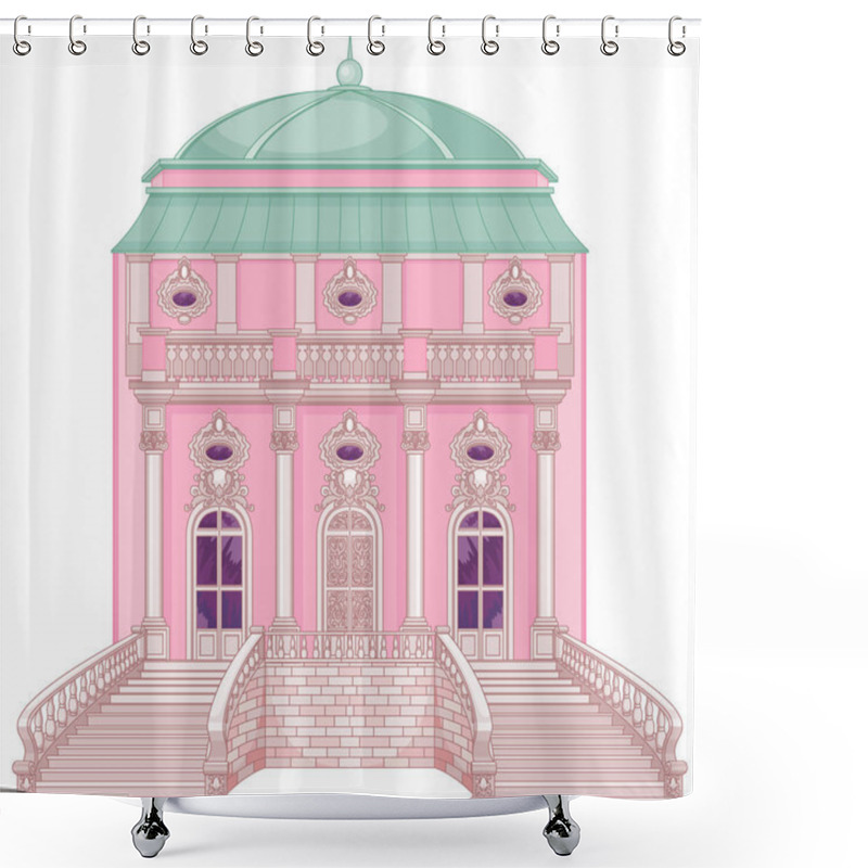 Personality  Princess Romantic Palace Shower Curtains