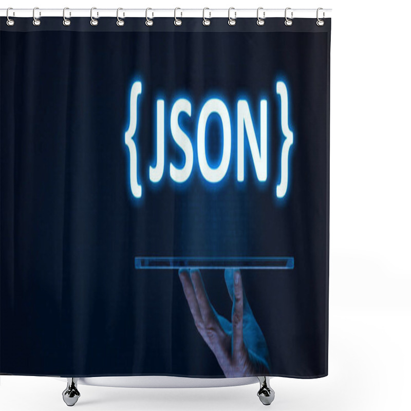 Personality  JSON (JavaScript Object Notation) Is A Simple, Text-based Data Format Used For Representing Structured Data Shower Curtains