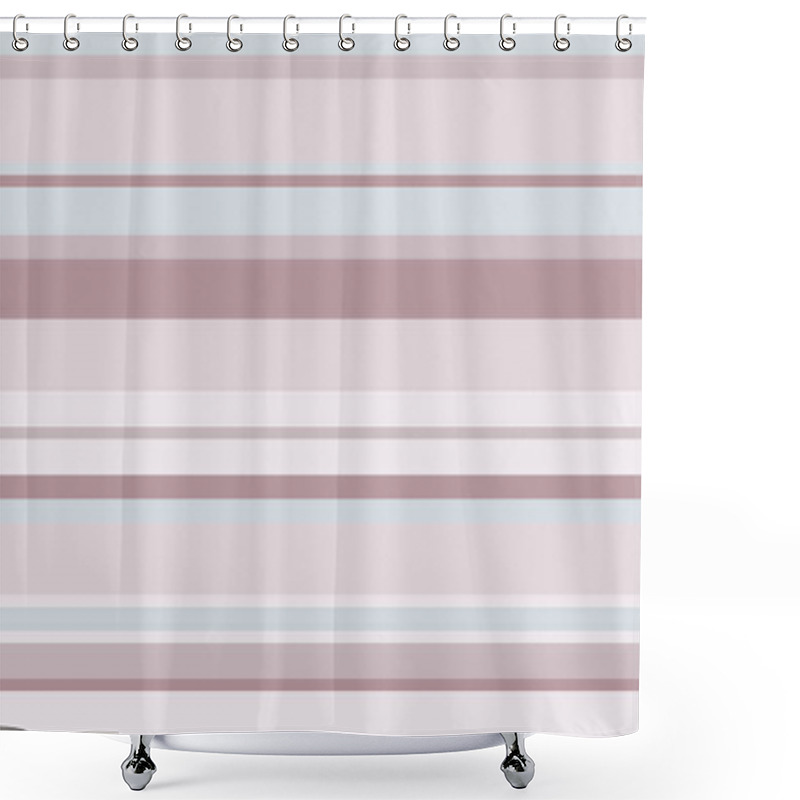 Personality  Elegant Pastel Horizontal Stripes Background. Perfect For Websites, Social Media, Presentations, And More. Soft, Calming Colors Create A Serene And Sophisticated Mood. Shower Curtains