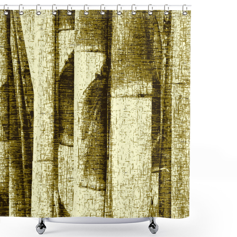 Personality  Bamboo Background Shower Curtains