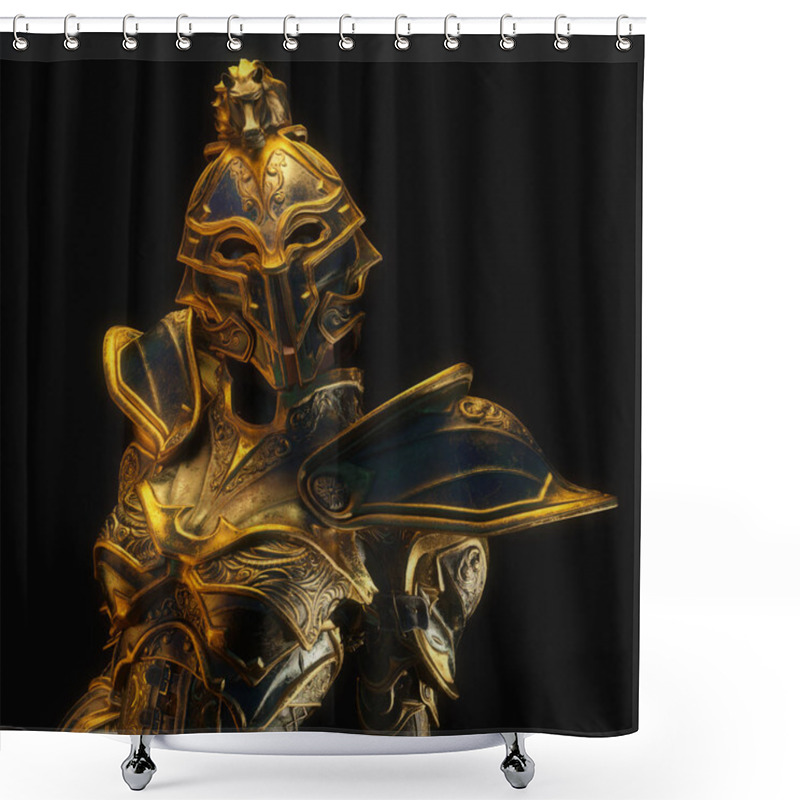 Personality  3D Illustration Of A Fantasy Woman Shower Curtains