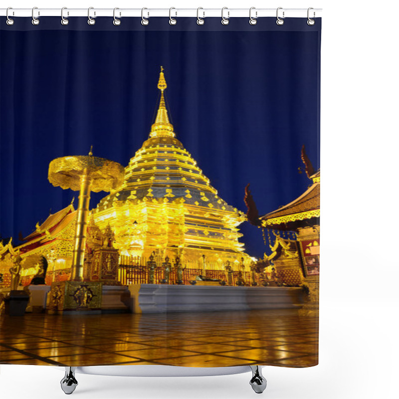 Personality  Wat Phra That Doi Suthep, Chiang Mai, Thailand. Shower Curtains