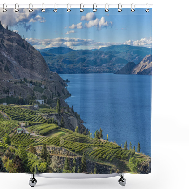 Personality  Okanagan Lake Near Summerland British Columbia Canada Shower Curtains