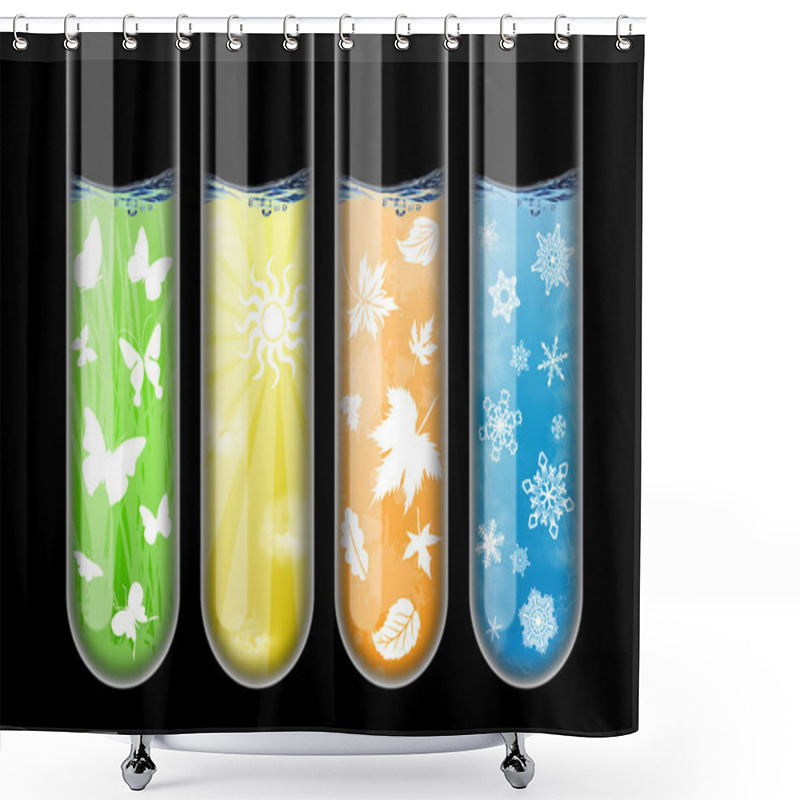 Personality  Seasons Shower Curtains