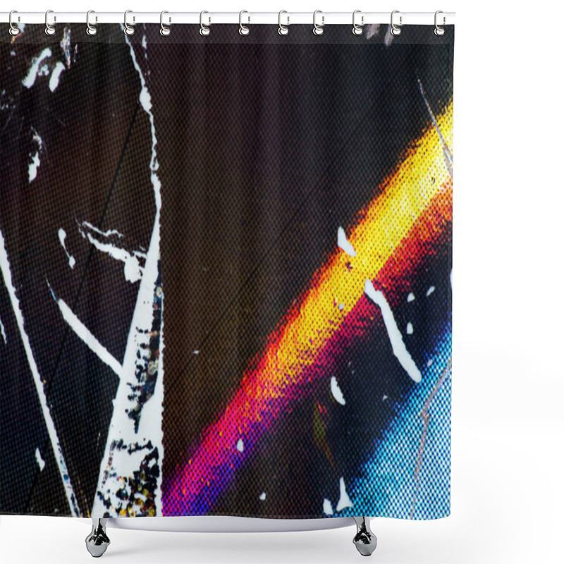 Personality  Abstract Art Background Shower Curtains