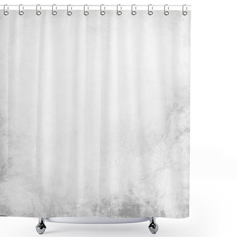 Personality  Pastel White Background Shower Curtains