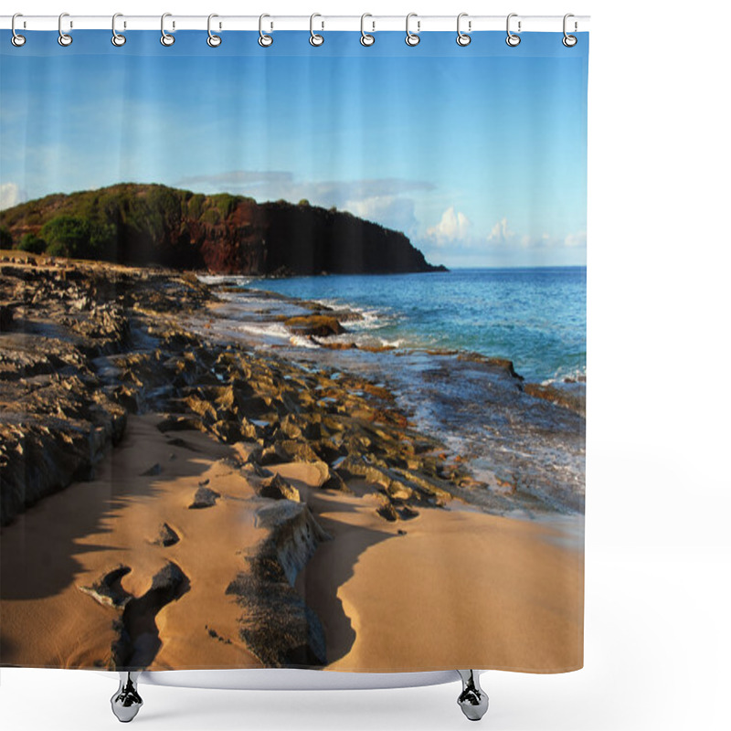 Personality  Kepuhi Beach Molokai Hawaii Shower Curtains