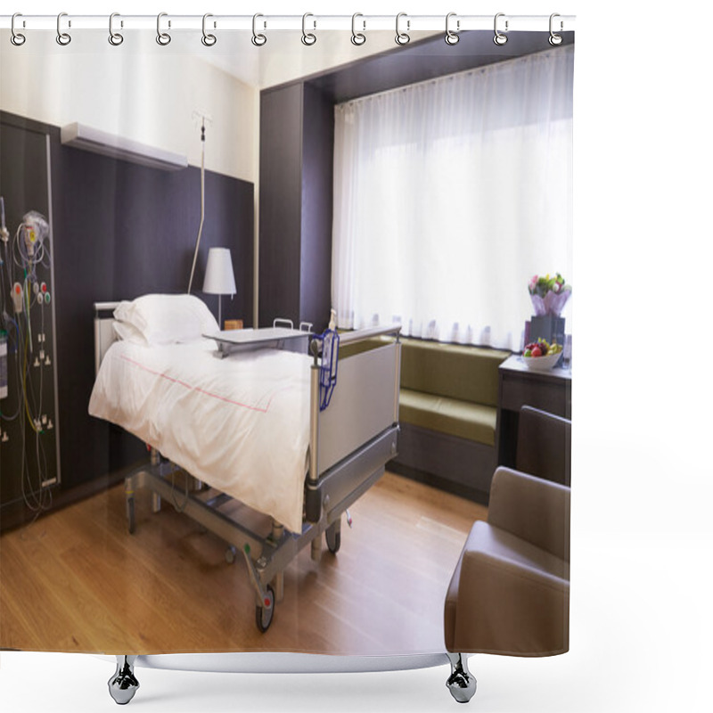 Personality  Empty Patient Room In Hospital Shower Curtains