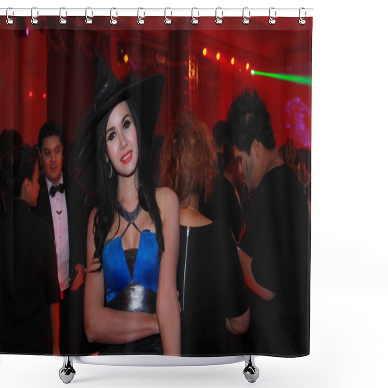 Personality  Sexy Playboy Girl Shower Curtains