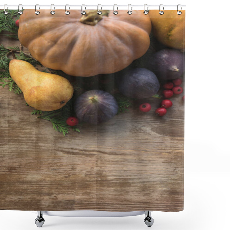 Personality  Autumn Harvest  Shower Curtains