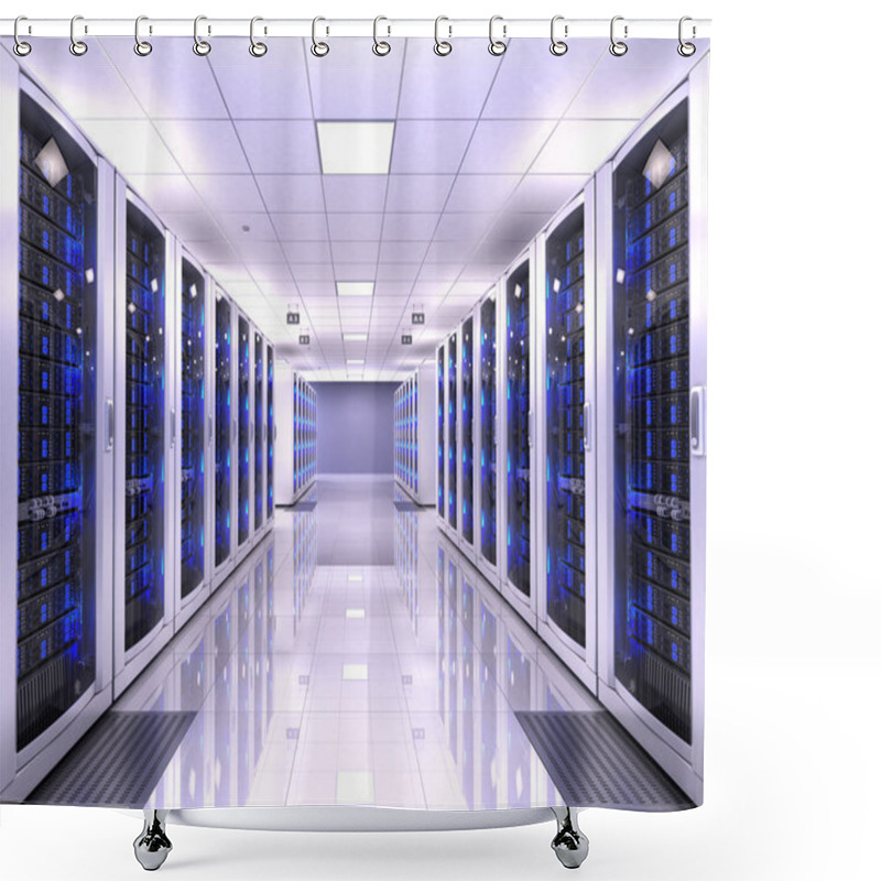 Personality  Server Room Shower Curtains