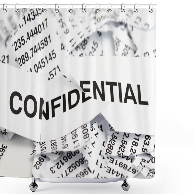 Personality  Confidential Shower Curtains