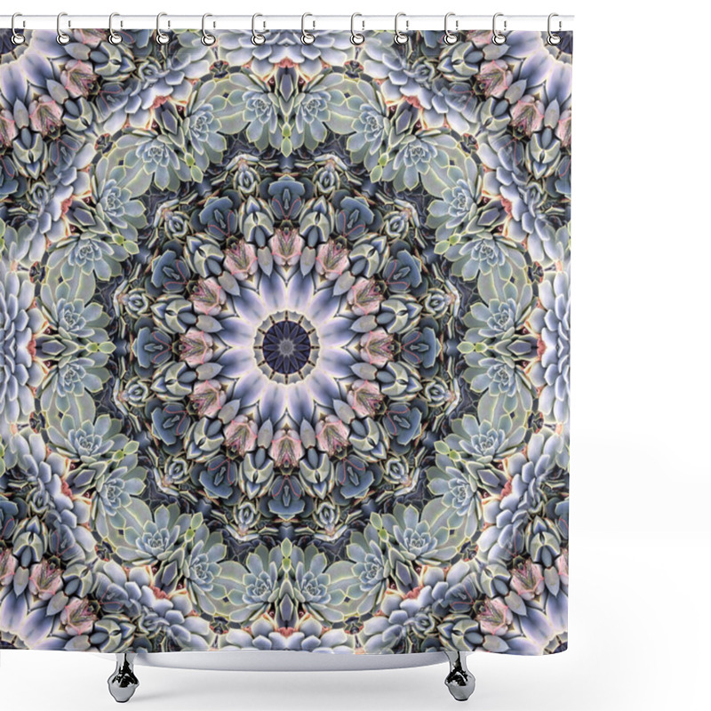 Personality  Beautiful Kaleidoscope Seamless Pattern Shower Curtains