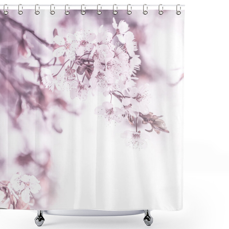 Personality  Floral Border Shower Curtains