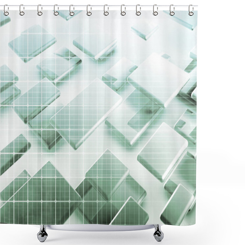 Personality  Latest Technology Shower Curtains