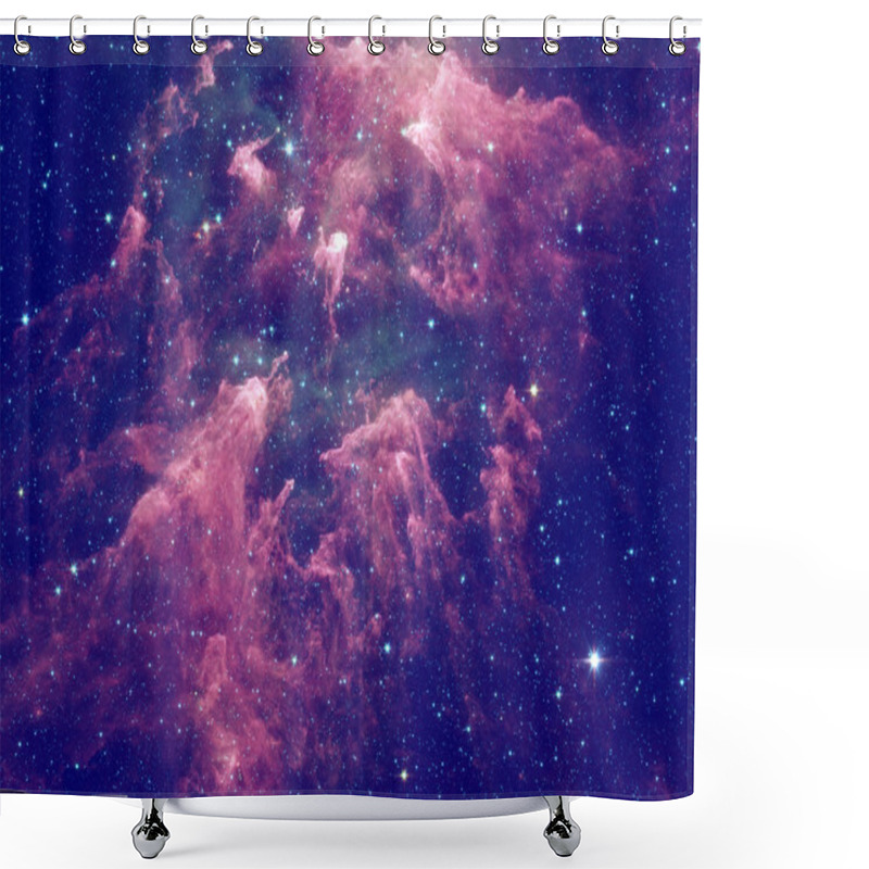 Personality  Space Stars And Nebula Shower Curtains