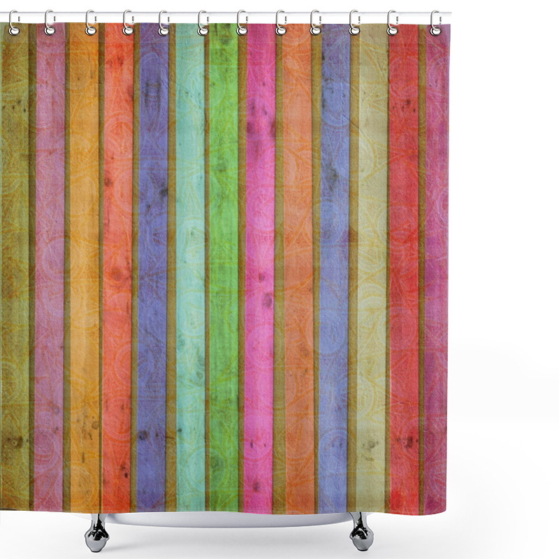 Personality  Grunge Background For Design Shower Curtains