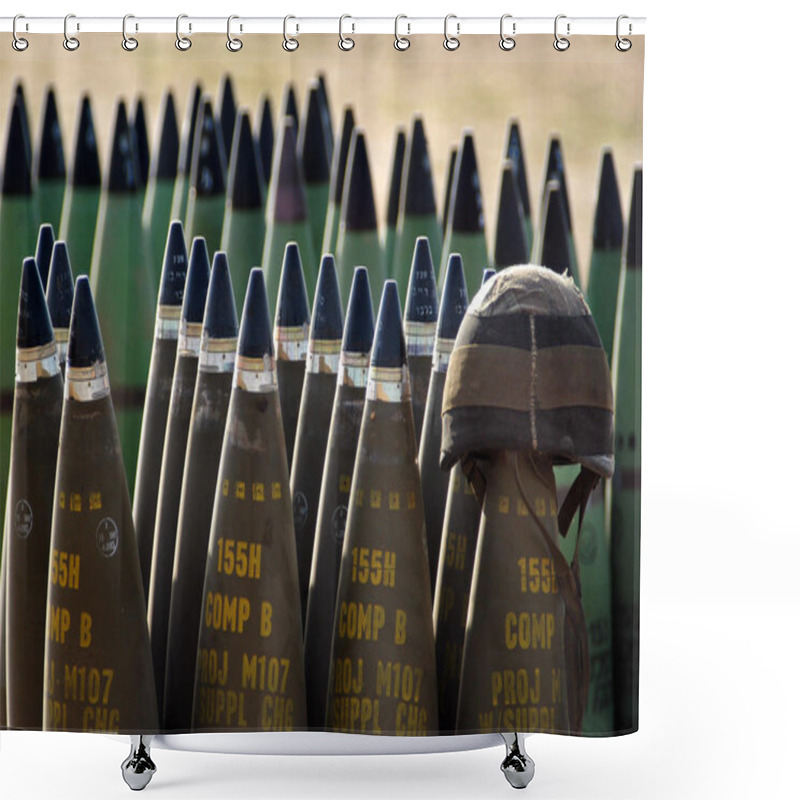 Personality  Artillery Corps - Israel Shower Curtains