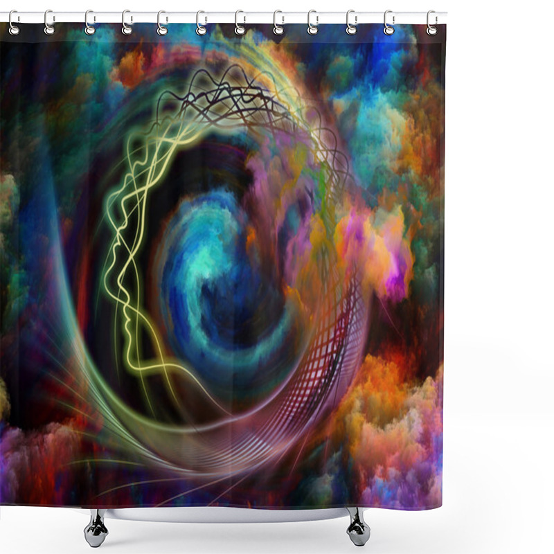 Personality  Soul Dies First Shower Curtains