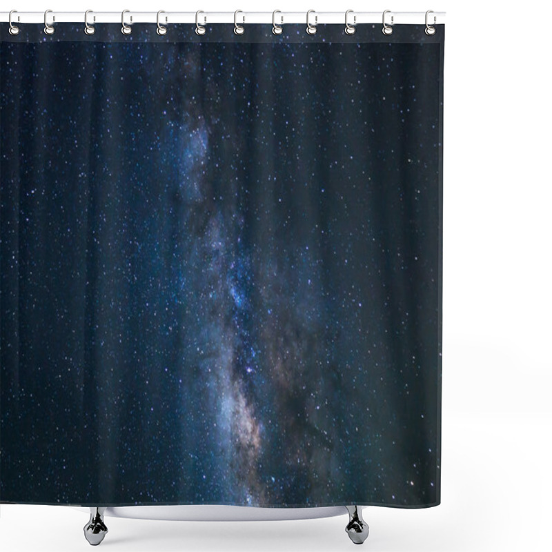 Personality  Night Sky, Bright Stars And Milky Way Galaxy Shower Curtains