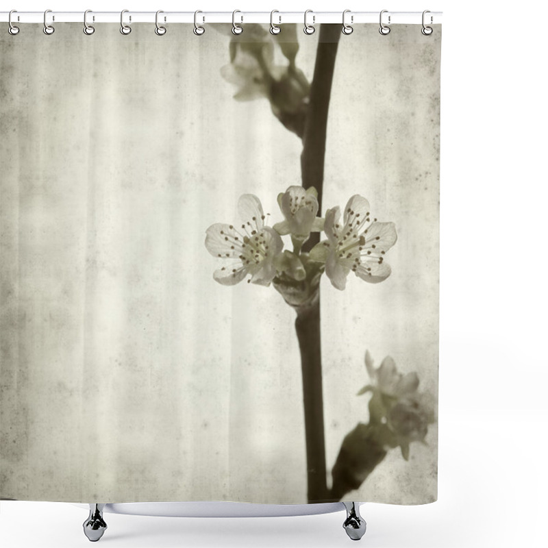 Personality  Textured Old Paper Background   Shower Curtains