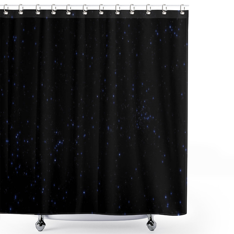 Personality  Space Amazing Dark Theme Background Shower Curtains