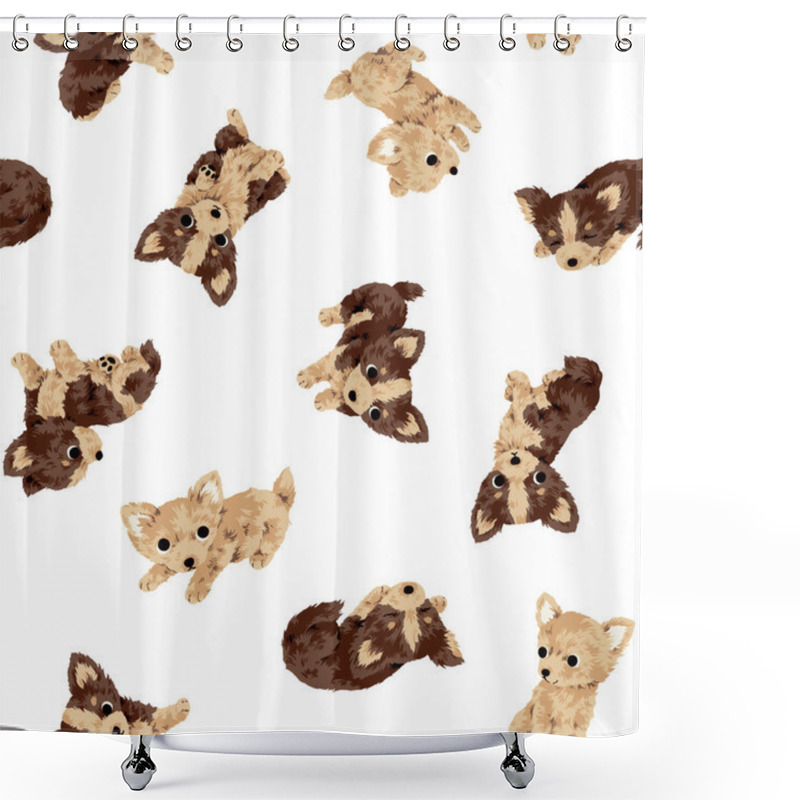 Personality  Dog Pattern Shower Curtains